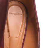 Givenchy Pumps Burgundy Suede Size 38.5 Pointed Toe Heels