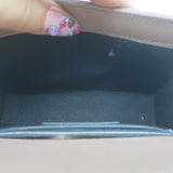 Saint Laurent Kate Small Chain Strap Crossbody Bag Mocha Grained Leather