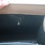 Saint Laurent Kate Small Chain Strap Crossbody Bag Mocha Grained Leather