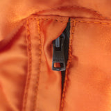 Gucci Flora Snake Mink-Cuff Denim Bomber Jacket Olive Size 38