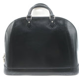 Louis Vuitton Epi Patent Leather Alma GM Bag Black