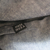 Clare V. Foldover Clutch Bag Camel Leather with Neon Pink Stripe