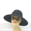 Roberto Cavalli Wide Brim Felt Hat Black Size Small