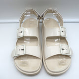 Gucci Isla Rubber Dad Sandals Off-White Size 39