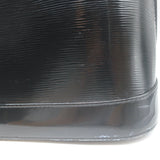 Louis Vuitton Epi Patent Leather Alma GM Bag Black