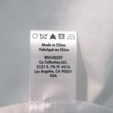 Co Essentials Tiered Midi Shirt Dress White Poplin Size Small