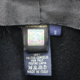 Roberto Cavalli Wide Brim Felt Hat Black Size Small