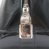 Louis Vuitton Epi Patent Leather Alma GM Bag Black