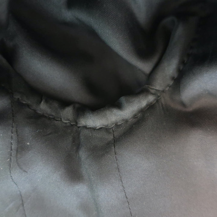 Saint Laurent Blazer Black Virgin Wool Size 36 Two-Button Jacket