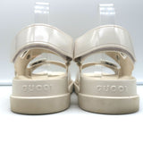 Gucci Isla Rubber Dad Sandals Off-White Size 39