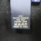 Roberto Cavalli Wide Brim Felt Hat Black Size Small