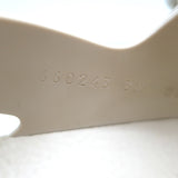 Gucci Isla Rubber Dad Sandals Off-White Size 39