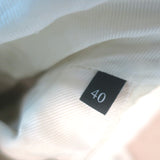 Gucci Leather Bomber Jacket Cream Size 40