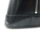Louis Vuitton Epi Patent Leather Alma GM Bag Black