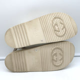 Gucci Isla Rubber Dad Sandals Off-White Size 39