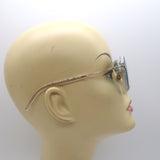 Christian Dior Eclat Mirrored Round Sunglasses Gray Marble