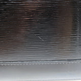 Louis Vuitton Epi Patent Leather Alma GM Bag Black