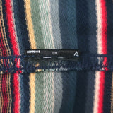 RRL Ralph Lauren Southwestern Jacquard Shirt Multicolor Striped Cotton Size 3