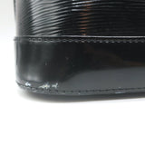 Louis Vuitton Epi Patent Leather Alma GM Bag Black