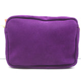 Clare V. Midi Sac Purple Corduroy Suede Small Crossbody Bag