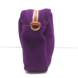 Clare V. Midi Sac Purple Corduroy Suede Small Crossbody Bag