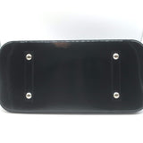 Louis Vuitton Epi Patent Leather Alma GM Bag Black