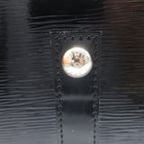 Louis Vuitton Epi Patent Leather Alma GM Bag Black