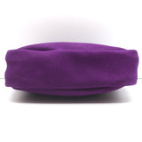 Clare V. Midi Sac Purple Corduroy Suede Small Crossbody Bag