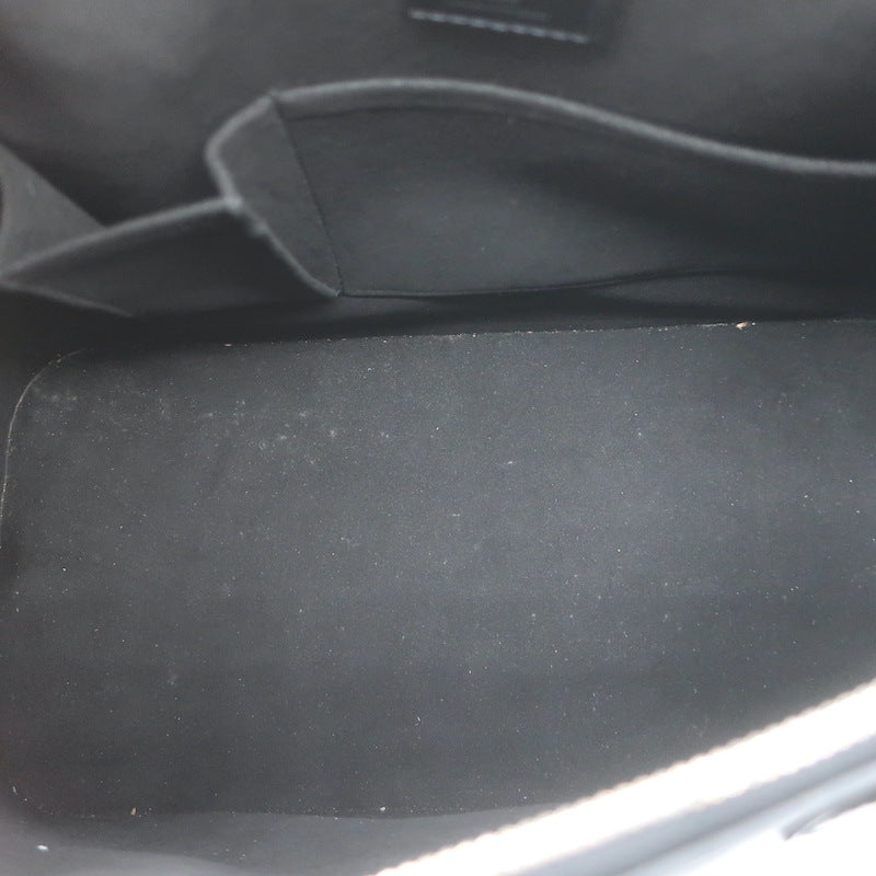 Louis Vuitton Epi Patent Leather Alma GM Bag Black