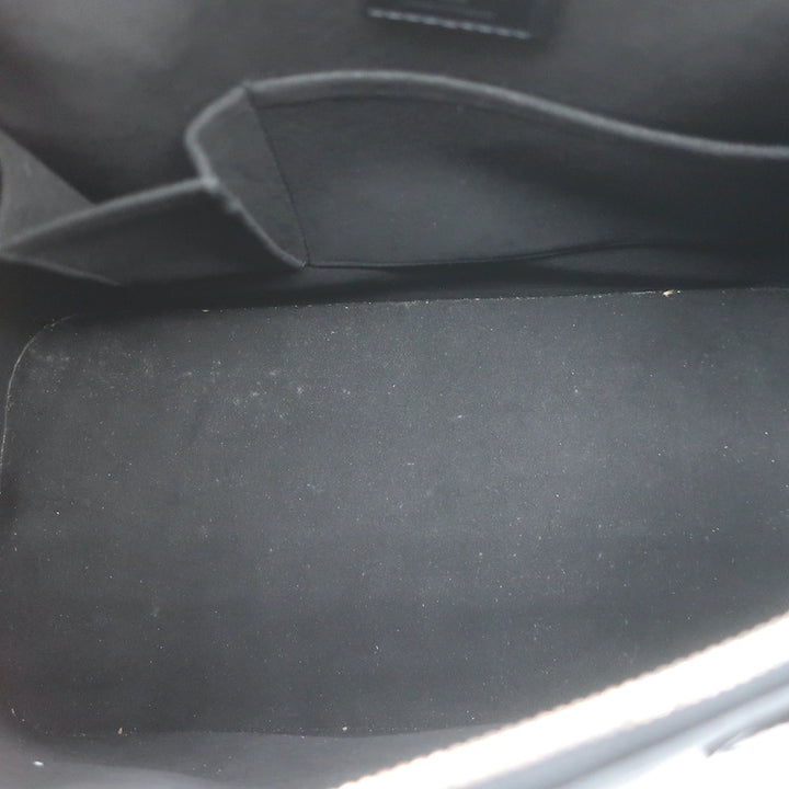 Louis Vuitton Epi Patent Leather Alma GM Bag Black