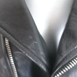 Saint Laurent L17 Leather Biker Jacket Black Size 40