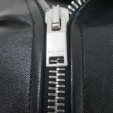 Saint Laurent L17 Leather Biker Jacket Black Size 40