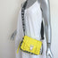 Proenza Schouler PS1 Zip-Around Mini Crossbody Bag Yellow Leather
