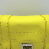Proenza Schouler PS1 Zip-Around Mini Crossbody Bag Yellow Leather