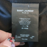Saint Laurent L17 Leather Biker Jacket Black Size 40
