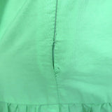 Emporio Sirenuse Colette Tiered Halter Maxi Dress Mint Cotton Poplin Size 38