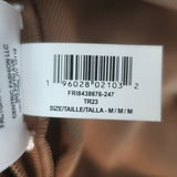 Herve Leger Tiered Fringed Bandage Gown Toffee Size Medium