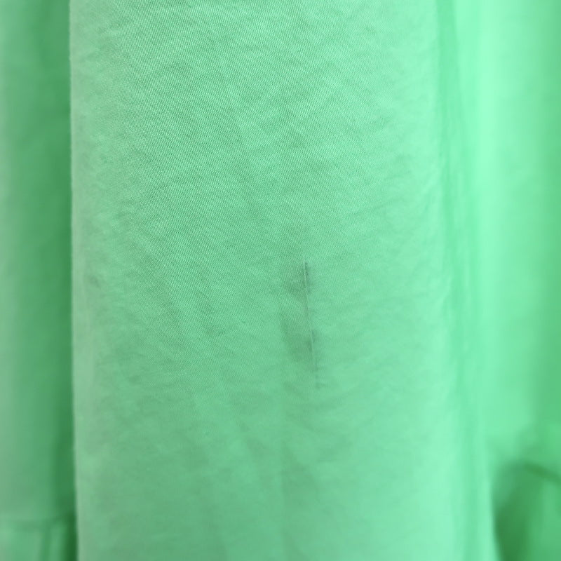 Emporio Sirenuse Colette Tiered Halter Maxi Dress Mint Cotton Poplin Size 38