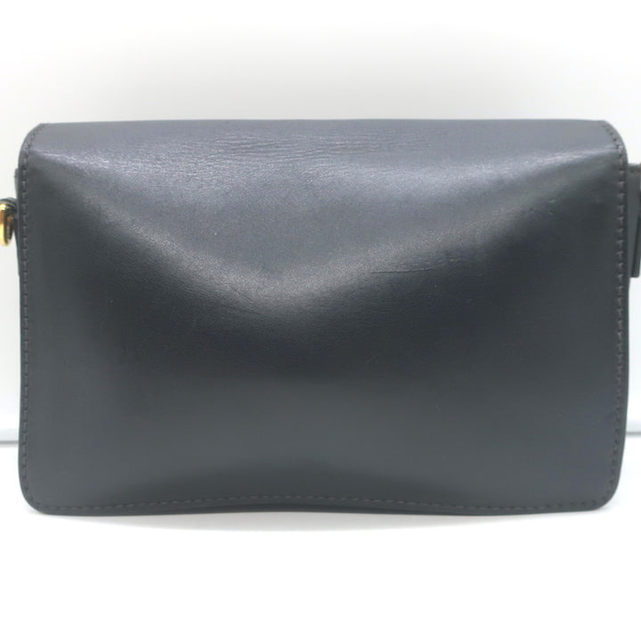 Christian Dior Dio(r)evolution Flap Bag Black Leather Crossbody