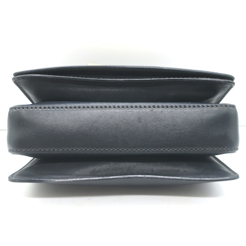 Christian Dior Dio(r)evolution Flap Bag Black Leather Crossbody