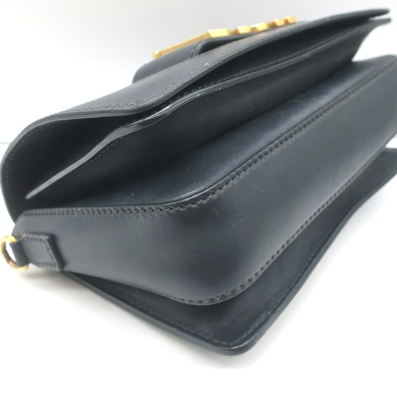 Christian Dior Dio(r)evolution Flap Bag Black Leather Crossbody