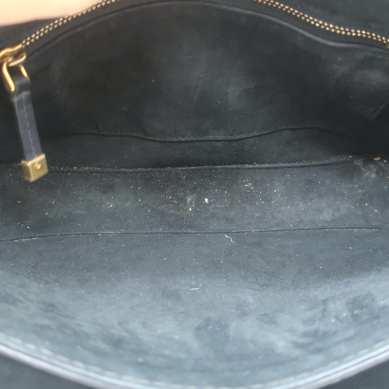 Christian Dior Dio(r)evolution Flap Bag Black Leather Crossbody