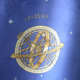 Hermes 90cm Cosmos by Philippe Ledoux Scarf Navy Silk Twill