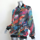 Adidas x Farm Rio Venice Beach Tropical Printed Bomber Multicolor Size Medium