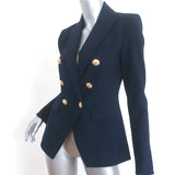 Veronica Beard Miller Dickey Jacket Navy Size 00 Double Breasted Blazer