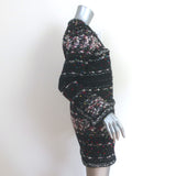 Chanel 2014 Supermarket Metallic Tweed Jacket Black/Multi Wool-Blend Size 38