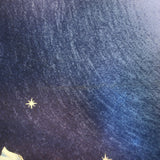 Hermes 90cm Cosmos by Philippe Ledoux Scarf Navy Silk Twill