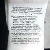 Moncler Maglia Tricot Alla Coreana Padded Zip-Up Cardigan Navy Cotton Size Large