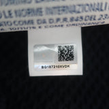 Moncler Maglia Tricot Alla Coreana Padded Zip-Up Cardigan Navy Cotton Size Large