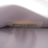 Bottega Veneta Cassette Tri-Fold Wallet Light Lavender Leather